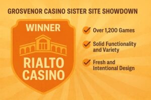 Grosvenor Casino sister site showdown