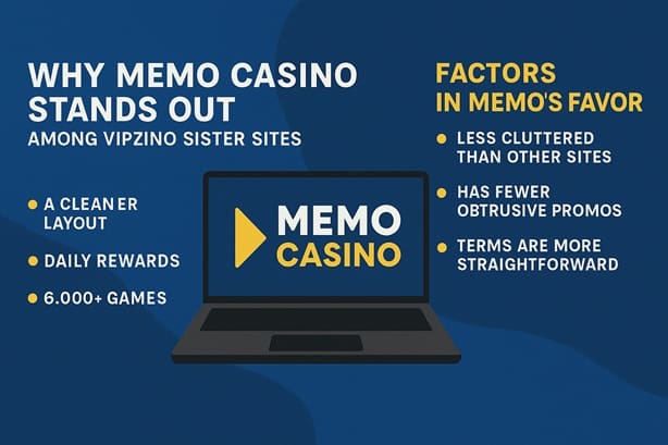 Vipzino sister sites comparison