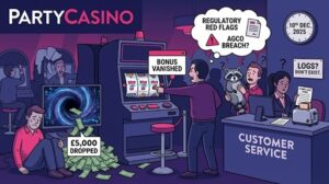Party Casino bad reviews