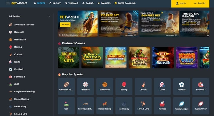 BetWright sister sites review