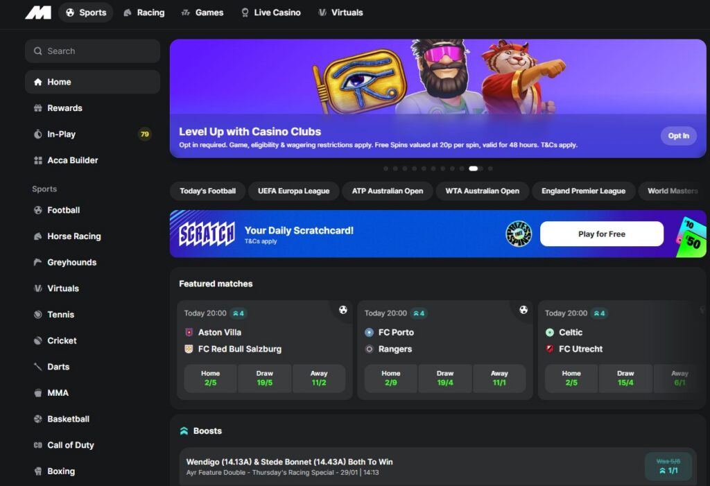 Midnite sister sites review