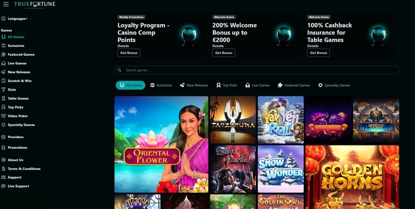 True Fortune sister sites review