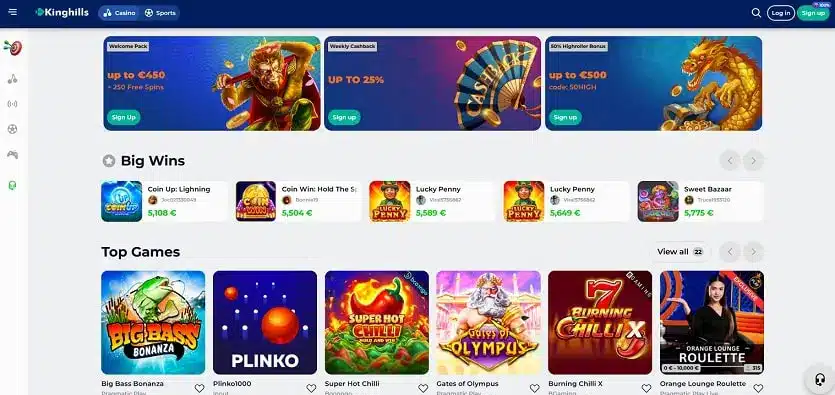 kinghills sister sites screenshot