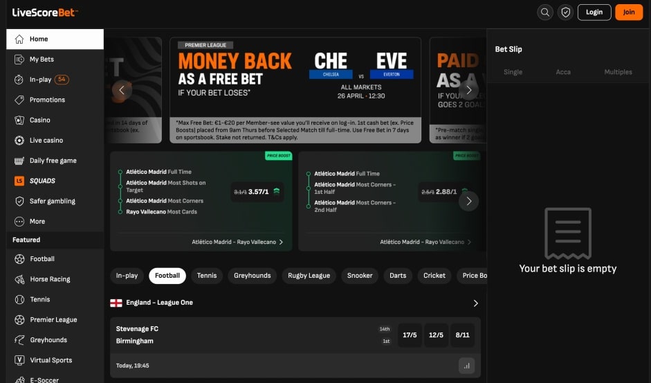 livescorebet sister sites screenshot