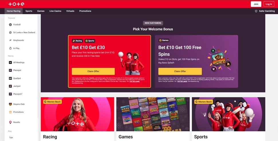 tote sister sites screenshot