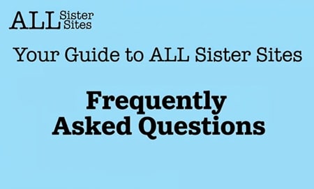 All Sister Sites FAQ Banner