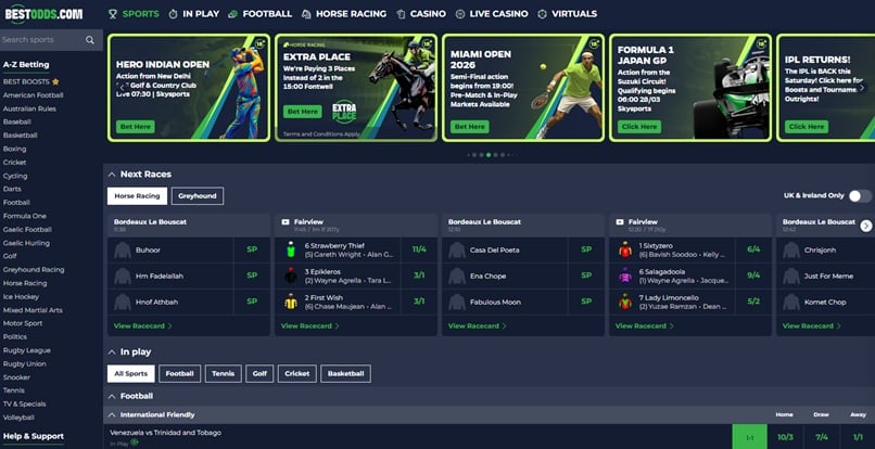 betodds sister sites screenshot