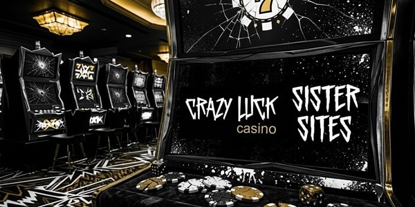 crazy luck casino sister sites banner