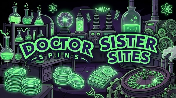 doctor spins casino sister sites banner