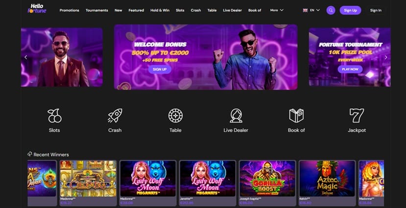 hello fortune sister sites screenshot