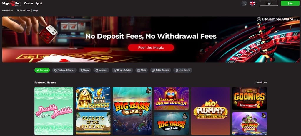 magic red sister sites screenshot