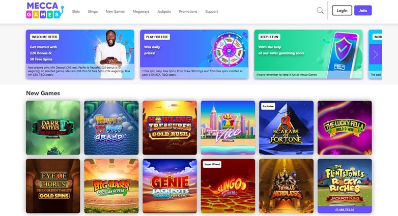 mecca games sister sites screenshot