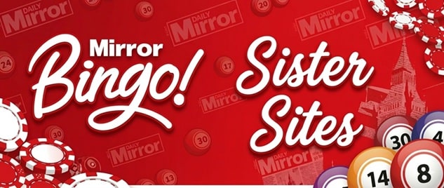 mirror bingo sister sites banner