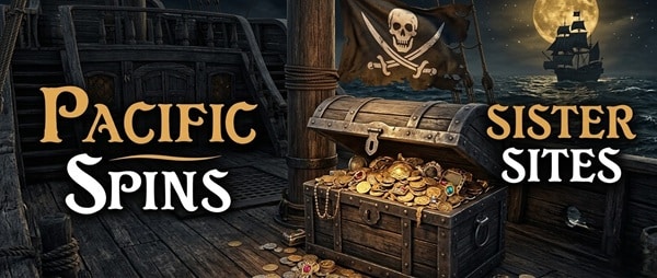 pacific spins casino sister sites banner