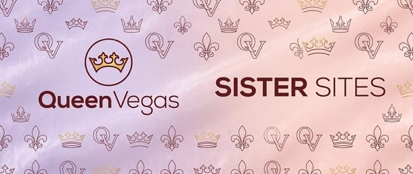 queen vegas sister sites banner