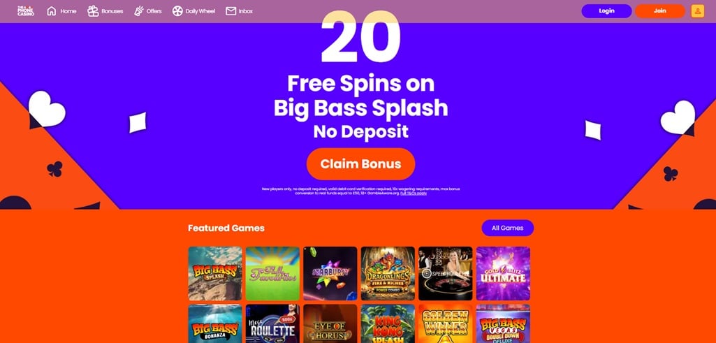 the phone casino sister sites screenshot