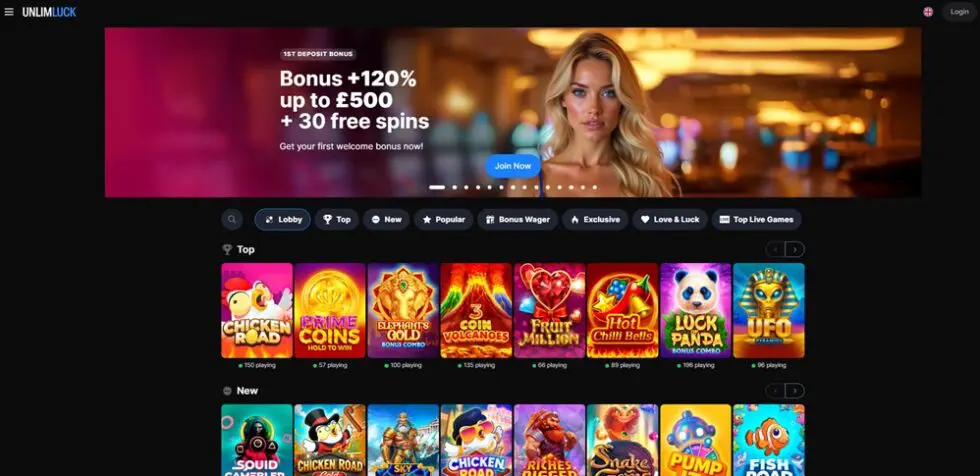 unlimluck sister sites screenshot