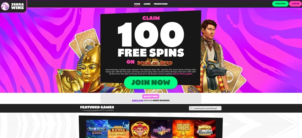 zebra wins sister sites screenshot