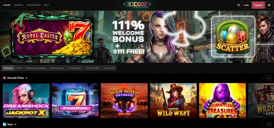 decode casino sister sites screenshot