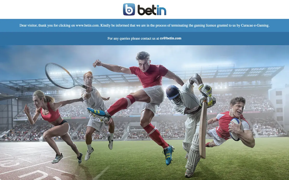 Bet In homepage screenshot – July 2026 archived evidence