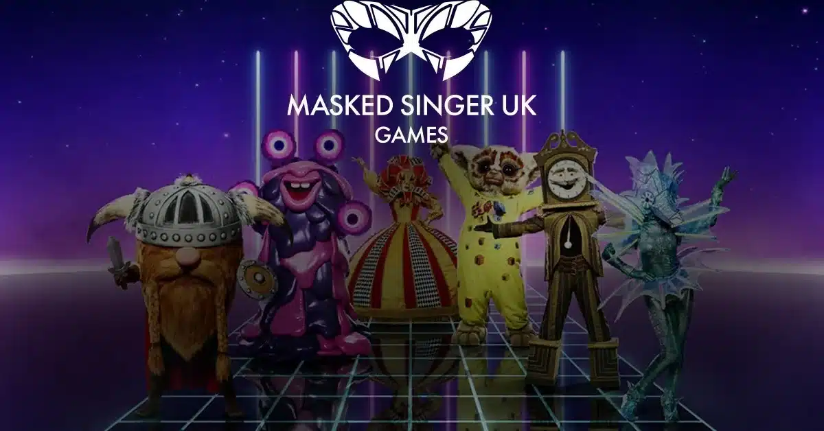 Masked Singer Games historical casino homepage before the rebrand