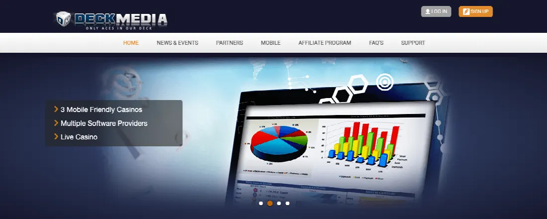 Deckmedia website