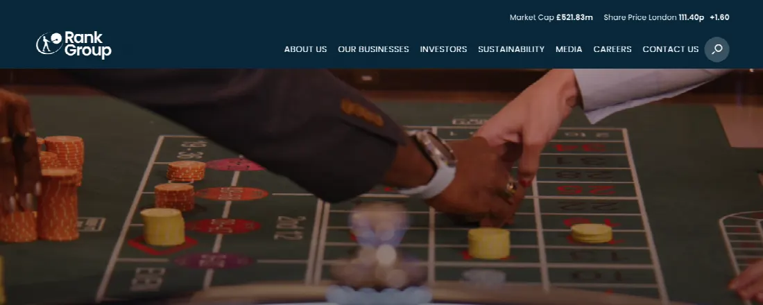 Rank (Grosvenor & Mecca) website