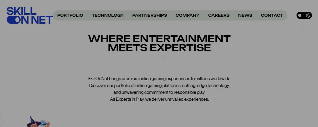 SkillOnNet website